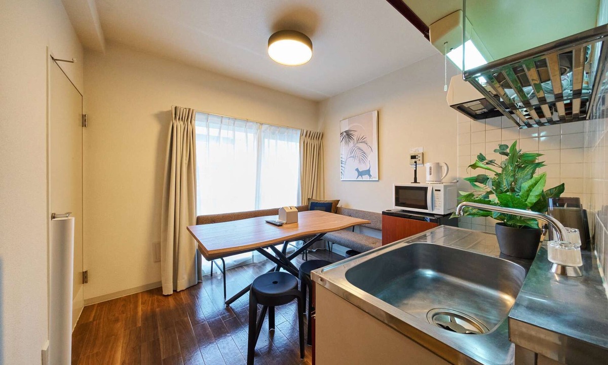 Shinjuku Apartment | [23] Near from Shinjuku, Kitashinjuku/Stylish, Roomy, 2DK, 4 double bed, Family, Group
