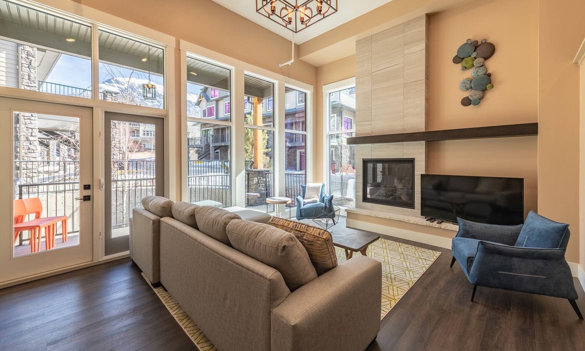 Canmore House | 2608 SQF ALL NEW MOUNTAIN VIEW TOWNHOUSE#12: 4BR+4.5BTH for 12 NEAR ALL（10651）