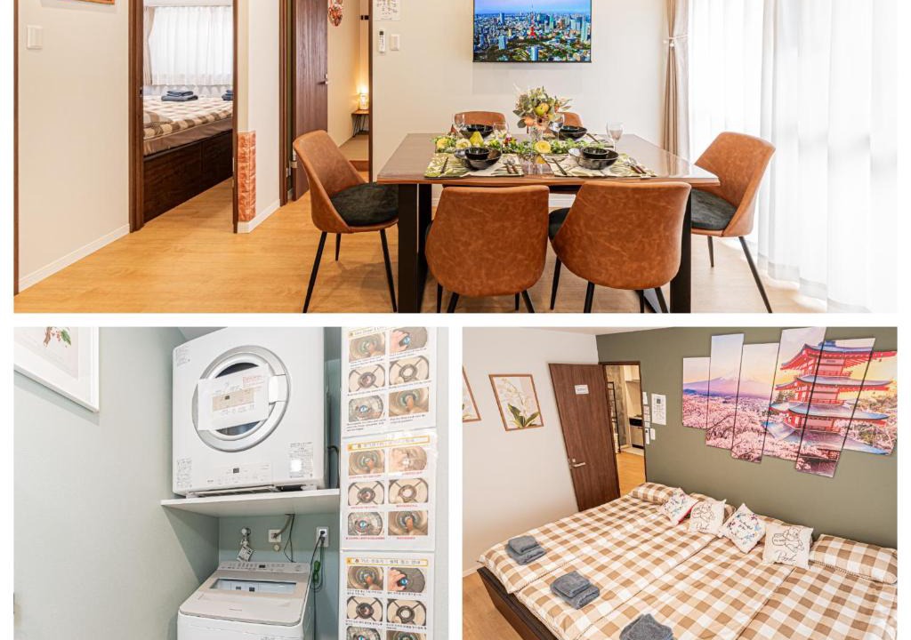 Tateishi Apartment | 51sqm Two Bedroom Apartment 4 Min to Station Direct to Asakusa Ginza and Airport