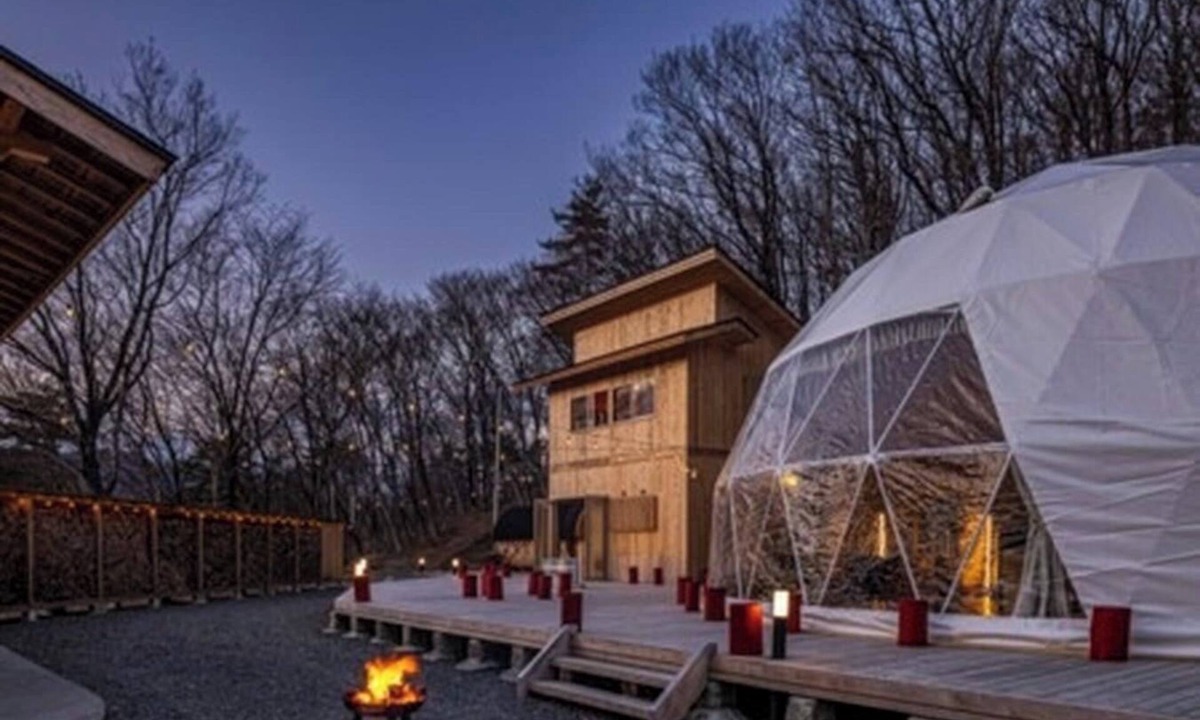 Tenei-mura RV Rental | 9 Sauna Glamping with a Sound Special Season P/Sukagawa City Fukushima