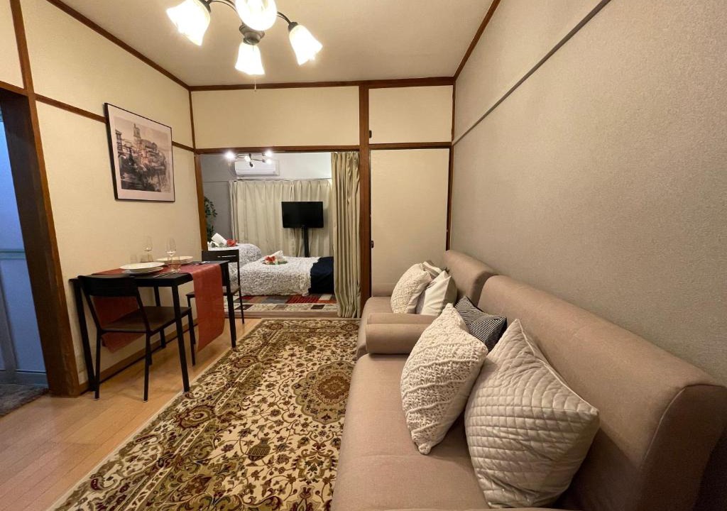 Honmachi Apartment | Best Shinjuku Modern Full-furnished Family size Apartment4 ONLY 2min to Shinjuku by Train