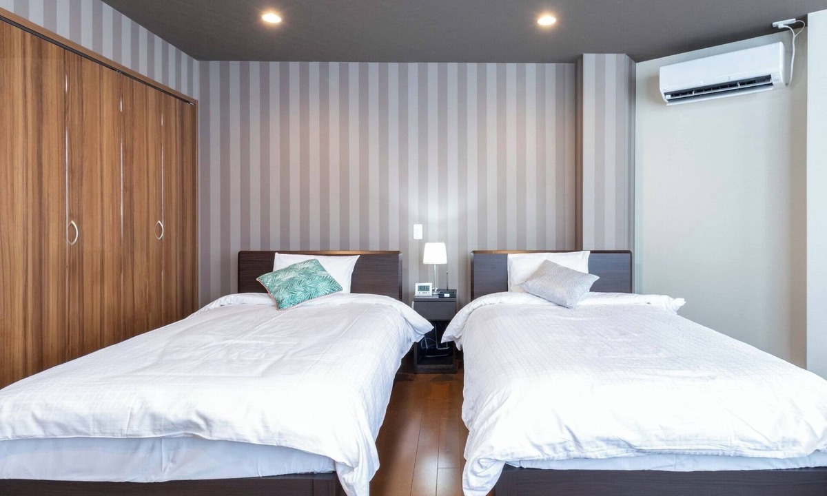 Nagano Apartment | Twin Room Nonsmoking w Parking 23 Night Stay 5 OFF 13min walk from JR Nagano Station/Nagano Nagano