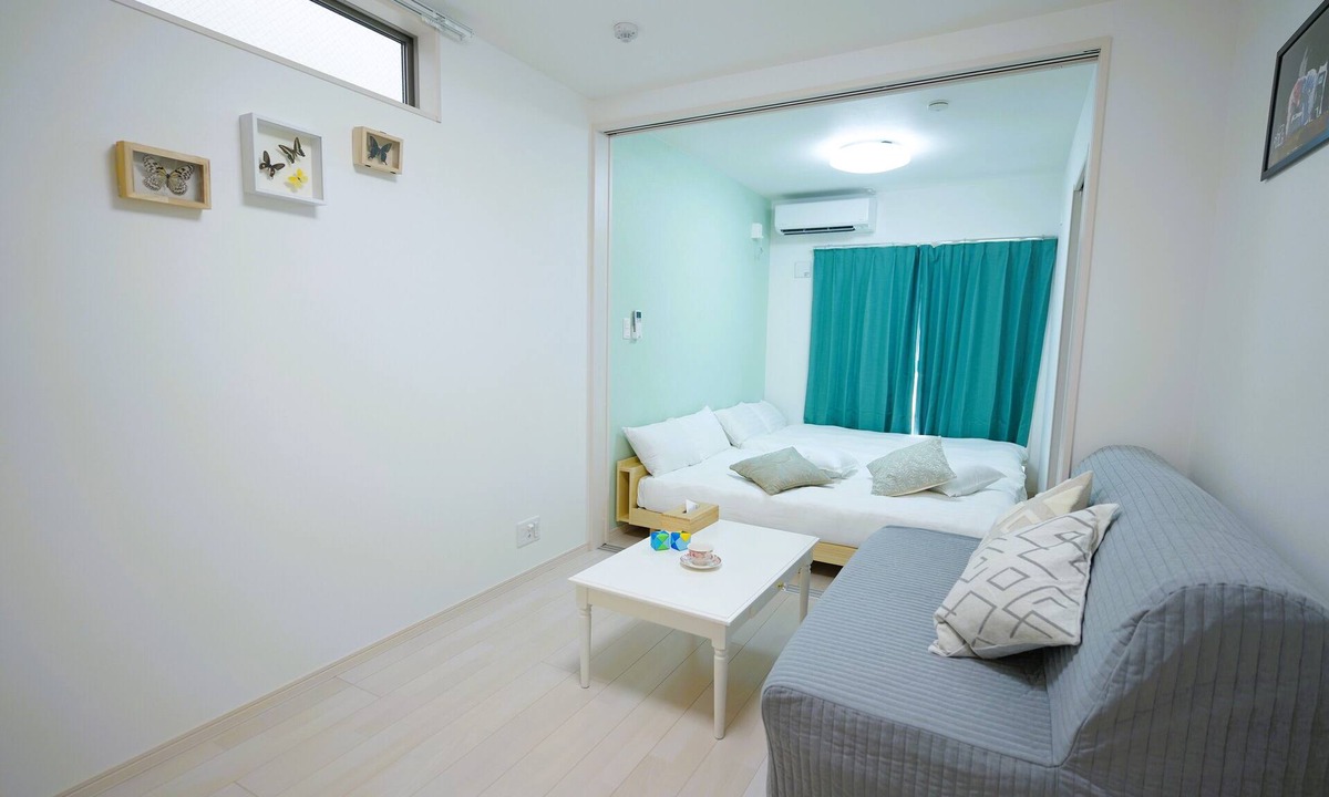 Ikuno Apartment | Wano-A｜One stop from Tennoji｜Convenient for sightseeing in Namba, Shinsaibashi, Osaka Castle, USJ, Osaka