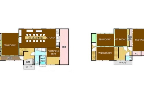 Motoyama Cho Apartment | 家族旅館四国周遊元山 一棟貸切 駐車場4台無料