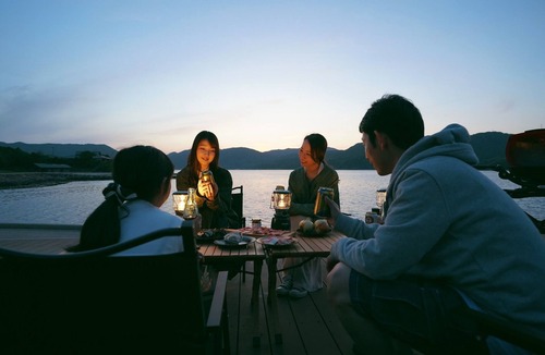 Ama RV Rental | 1 Geodome Seaside Site DinnerBreakfast Includ/Oki County Shimane