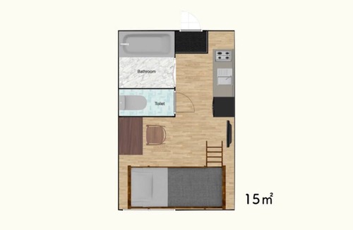Sangenjaya Apartment | 18 m² Apartment ∙ 1 bedroom ∙ 2 guests