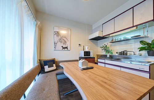 Shinjuku Apartment | [23] Near from Shinjuku, Kitashinjuku/Stylish, Roomy, 2DK, 4 double bed, Family, Group