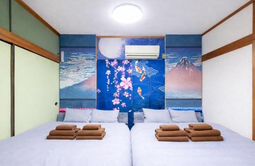Kita Apartment | 3min from station 35m2 4people private house rental 3beds 11min Ikebukuro 18min Shinjuku 22min Shibuya Englishspeaking staff available