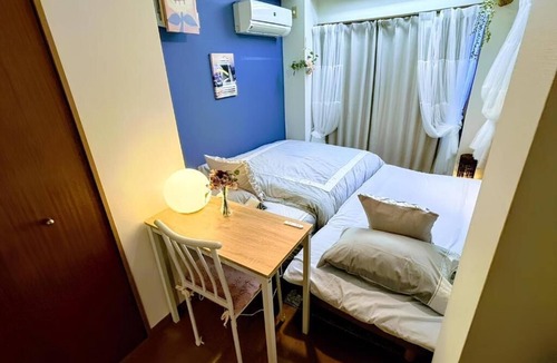 Hiroo Apartment | 7 min to Hiroo Sta/1BR with 2 Beds/Trendy Area/Max 3 Guests