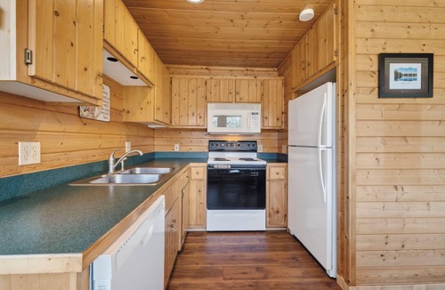 Birchwood House | A 3 BR Lakefront Cabin on Balsam Lake w/Fire Pit and Sunset Views. Boat Rental