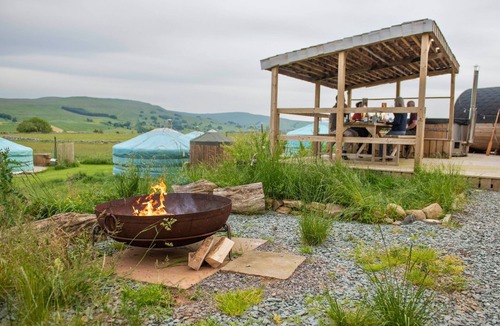 Hawes House | Goldfinch Yurt with hot tub, Hawes, Yorkshire Dales