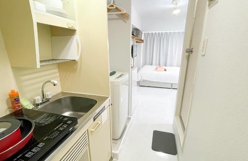 Kameari Apartment | Kameari 1003 Newly Renovated High Floor City View Near Station Mall Disney Access