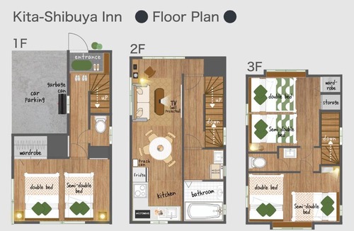 Hatagaya Apartment | kitashibuya Inn