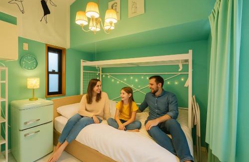 Honmachi Apartment | LEON RESORT HOTEL Max4people Shinjuku 7minutes Shibuya12 minutes LEON RESORT SHIBUYA 立地最高 新宿 渋谷 最寄り初台駅 最大4人