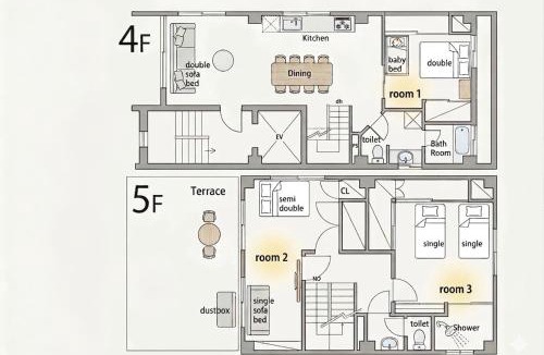 Kita Apartment | OPEN SALE! New-Furnishings! Near Station! MI CASA TOKYO