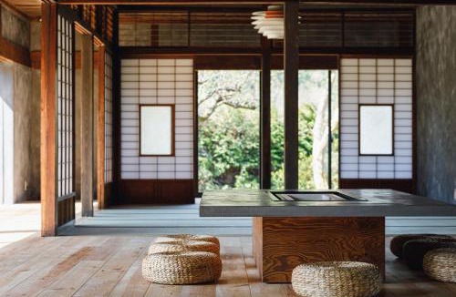 Iijima Villa | Private Traditional Japanese House with Alps View 一棟貸し古民家宿 nagare