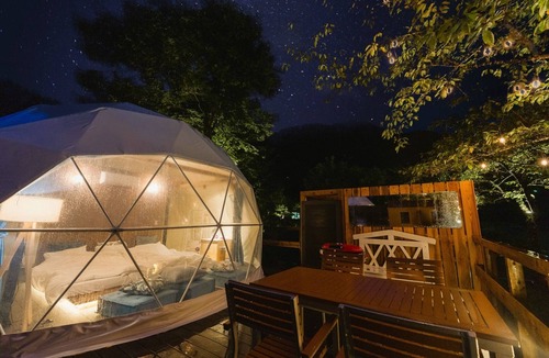 Yamakita RV Rental | Texas BBQ Mala Tang Dinner Breakfast Includ/Ashigarakami District Kanagawa