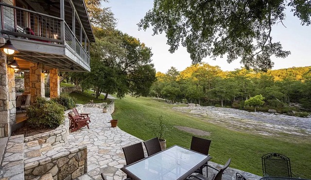 1.26 Acres of Private Guadalupe River Frontage in Hunt, TX! in Ingram
