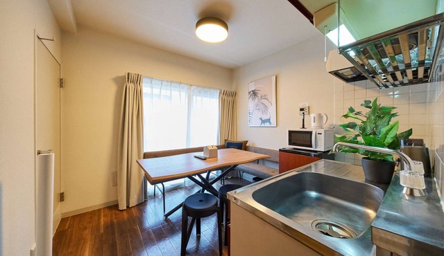 [23] Near from Shinjuku, Kitashinjuku/Stylish, Roomy, 2DK, 4 double bed, Family, Group
