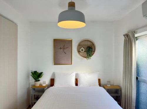 4 min to Osaka Metro 2 BR 3 beds 2 bathrooms