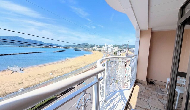 All rooms have ocean views | 4th floor guest rooms/Koba City Fukui