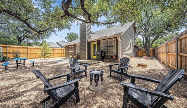 BBQ, Backyard Games & Remote Work Ready in Austin