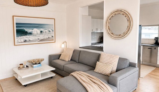 Beach side Apartment, situated just across the road from Tathra’s main beach in Tathra