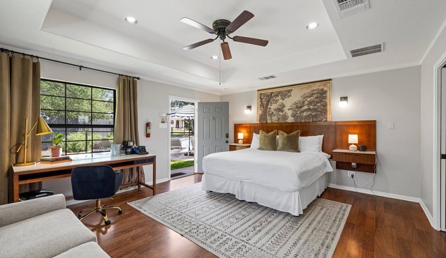 Boutique-Style Private Poolside Retreat #5 Surrounded by Nature & Outdoor Play in Crawford