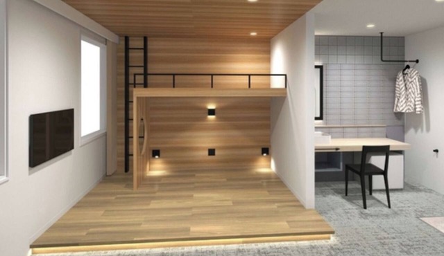 For 3 people Loft Suite Casual Modern Style Ro/Kure Hiroshima in Kure