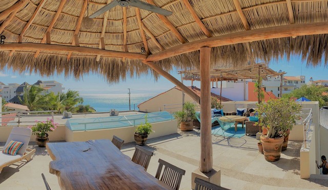 Gorgeous multi-level villa with pool, large rooftop terrace in Punta de Mita