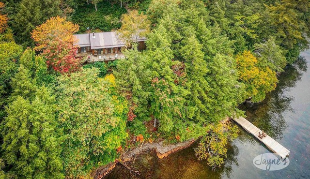 Hidden island gem on Lake Joe! Cozy and rustic 3bdrm with 500' of shoreline! in MacTier