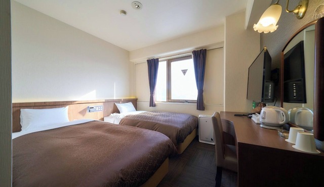 Nonsmoking Economy Twin with bathroom and toilet Free WiFi/Koka Shiga