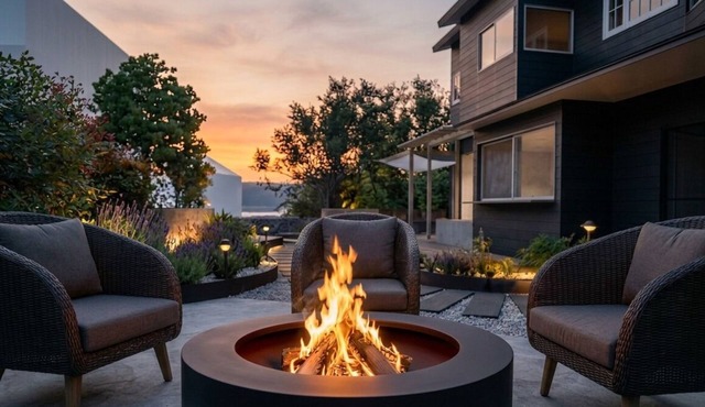 Pension-style accommodations with hot springs