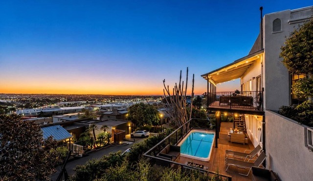 Prestigious Hills Estate | Stunning Pool & Hot Tub Views in San Diego