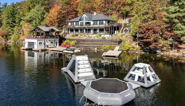 Priceless views at this 6 bed, 5 bath Cottage + 1 bed Bunkie in Rosseau
