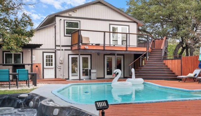 Private Pool Home Near Lake Travis | Firepit, Grill & Hot Tub | Pet-Friendly! in Austin