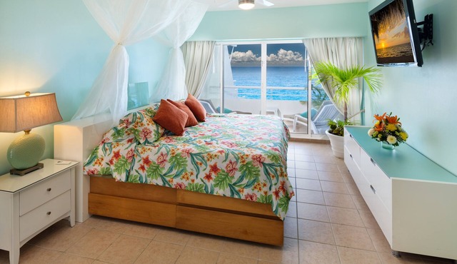 Relaxing Oceanfront 2BR Northshore Condo, Awesome snorkeling right in front! in Cozumel