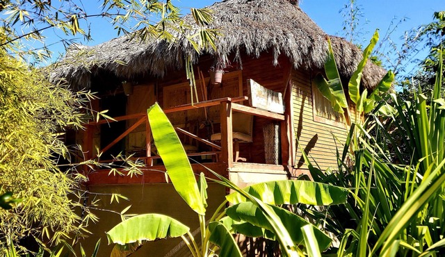 Rustic Cabaña with pool (Primavera) in Barra de Navidad