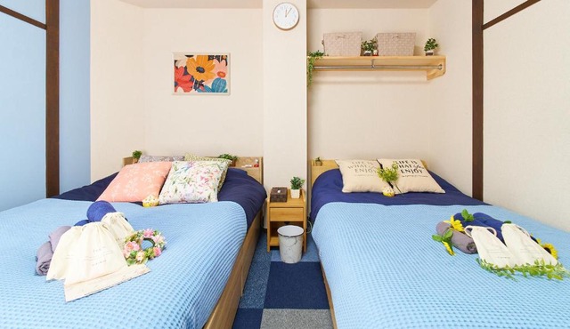 SC Hotel Umejima #203 - 3min to Station Easy Access Ueno Asakusa Skytree Sleeps 4