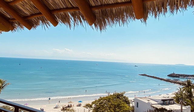 Spectacular expansive water views - you may never leave the condo! in Punta de Mita