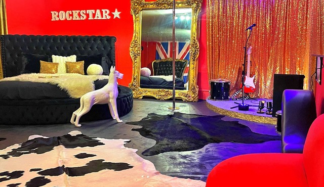 Stay Like a Rockstar! Houston’s most unique property! in Houston