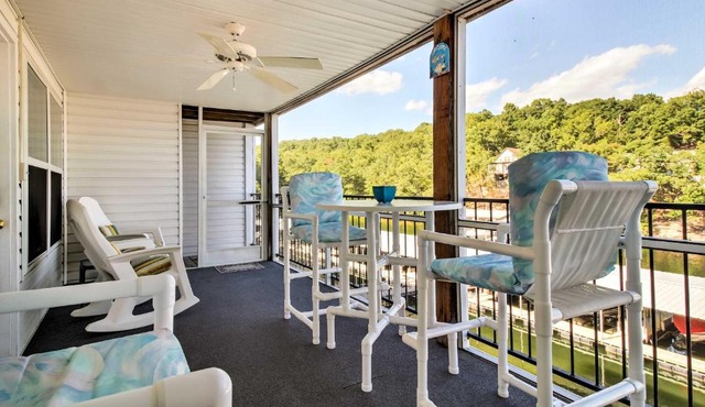 Waterfront Condo on Lake Ozark with Boat Slip and Pool in Lake Ozark