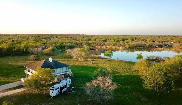 Waterfront Glamping at Lake Mathis in Mathis