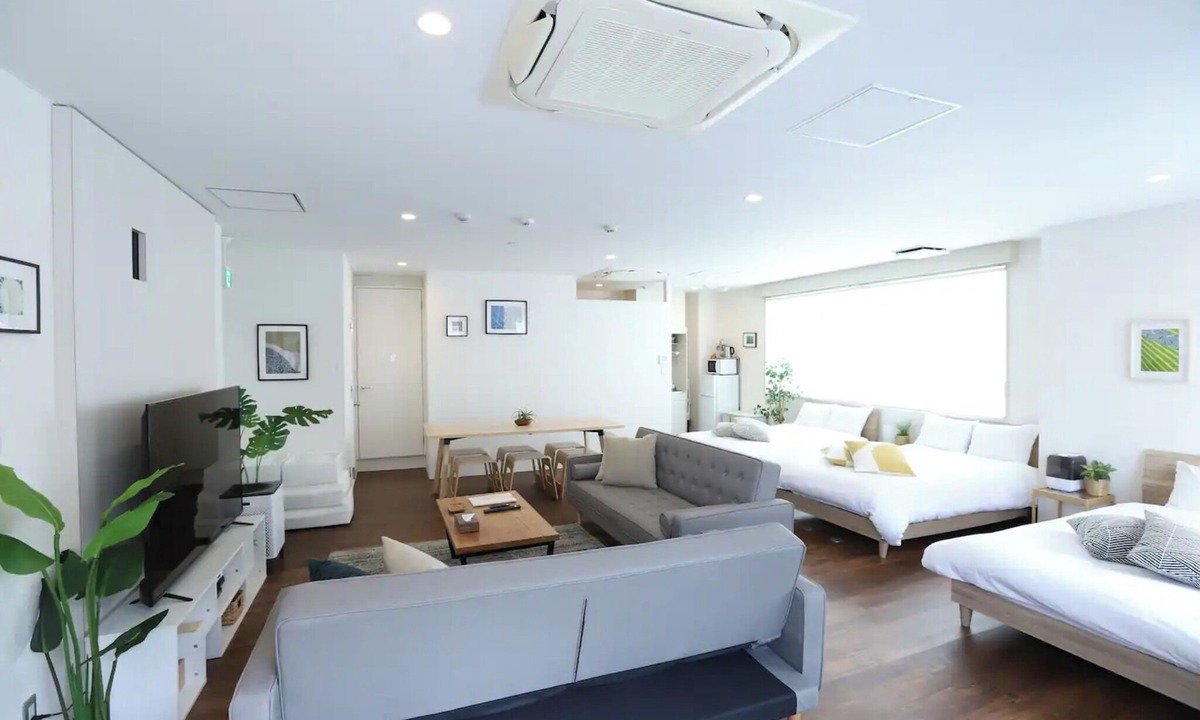 Hiroshima City Centre Apartment | River Villas 6FSpacious top floor approx 55Cle/Hiroshima Hiroshima