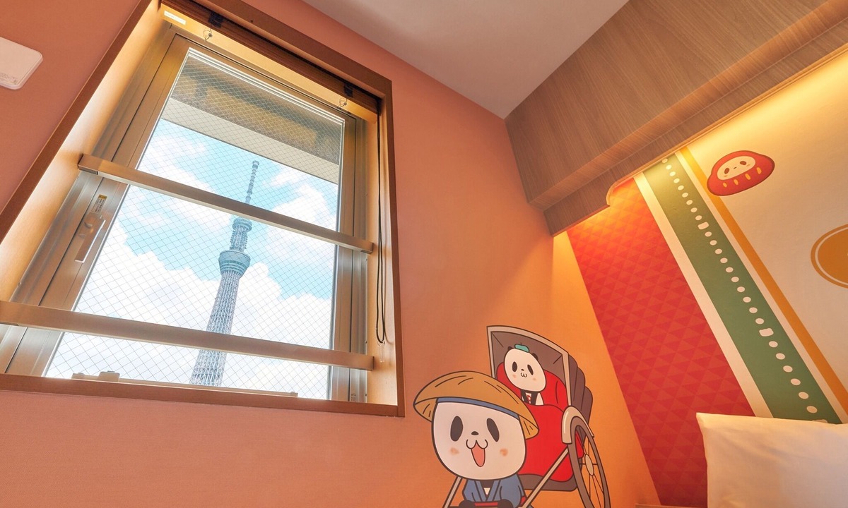 Azumabashi Apartment | Rakuten STAY TokyoAsakusaOkaimono Panda TwinRoomA/Sumida-ku Tokyo