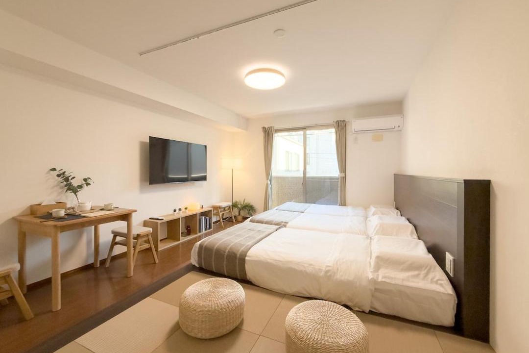 Ikebukuro Apartment | ISSHUKU NOMA池袋II 302 - Quad Room