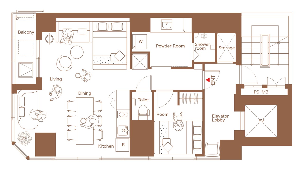 Photo of Bedroom in Kanda Sakumacho