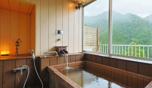 Japanese-Style Quadruple Room, Non-Smoking Japanese-Style Room with View Bath and ReFa Amenities