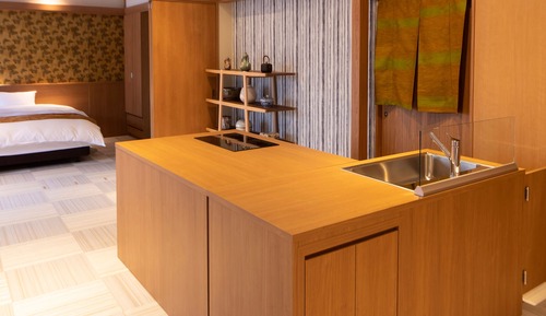 Annex 1F Suite Room with Open-Air Bath and Foot Bath 140 sqm, Non Smoking (L)