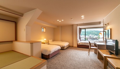 Standard Japanese-Western-Style Triple Room - Indoor Bath - Non-Smoking